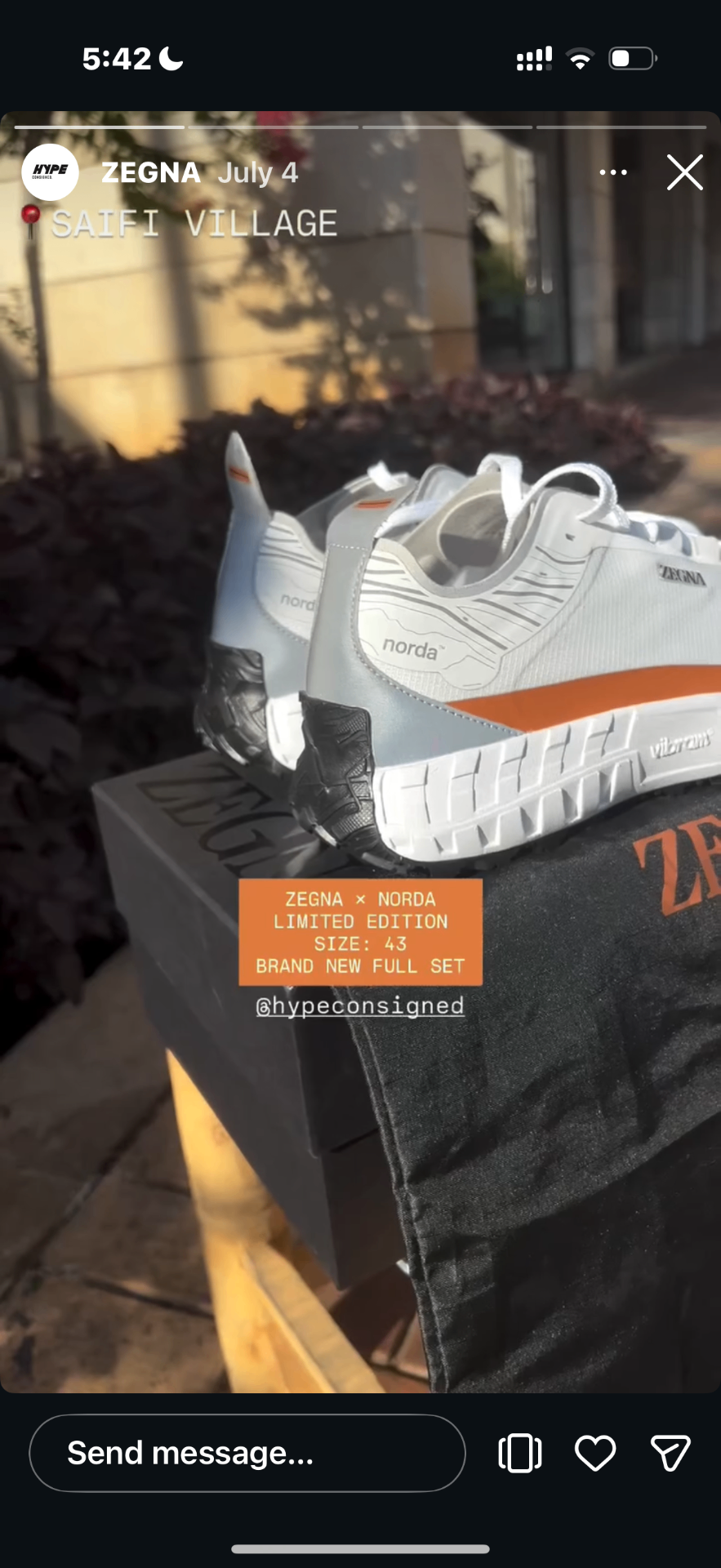 Zegna Zegna × norda™ Limited Edition