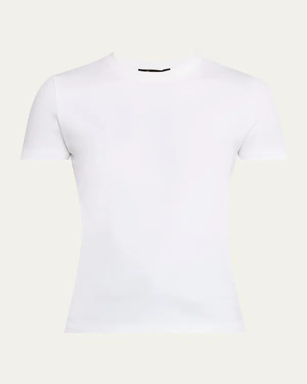 Loro Piana Neo Short-Sleeve Cotton T-Shirt — White